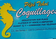 Coquillages Pépé Tchoi