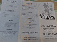 Mamma Rosa's Pizza And