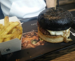 Black And White Burger