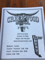 Creekwood Grill