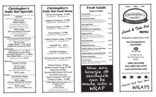 Christopher's Deli Caterers