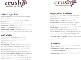 Crush Wine Bistro Cellar