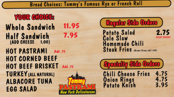 Tommy Pastrami New York Delicatessen