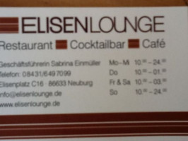 Elisenlounge Inh. Gräbner-wittmann Gastro Gmbh